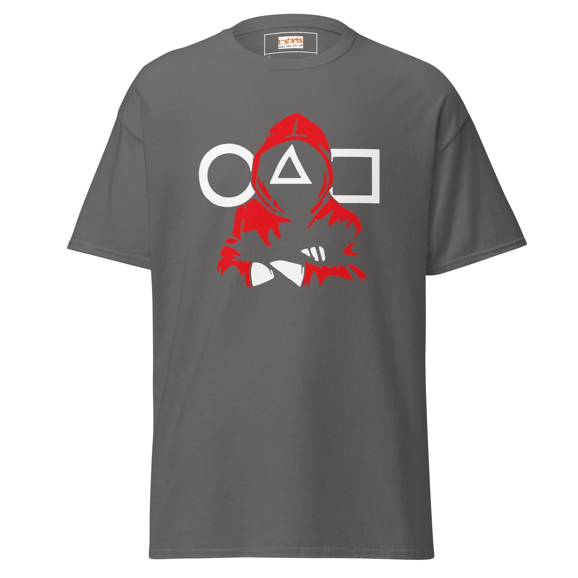 Squid Games T-Shirt | TV T-Shirts - Charcoal - T-Shirts Online