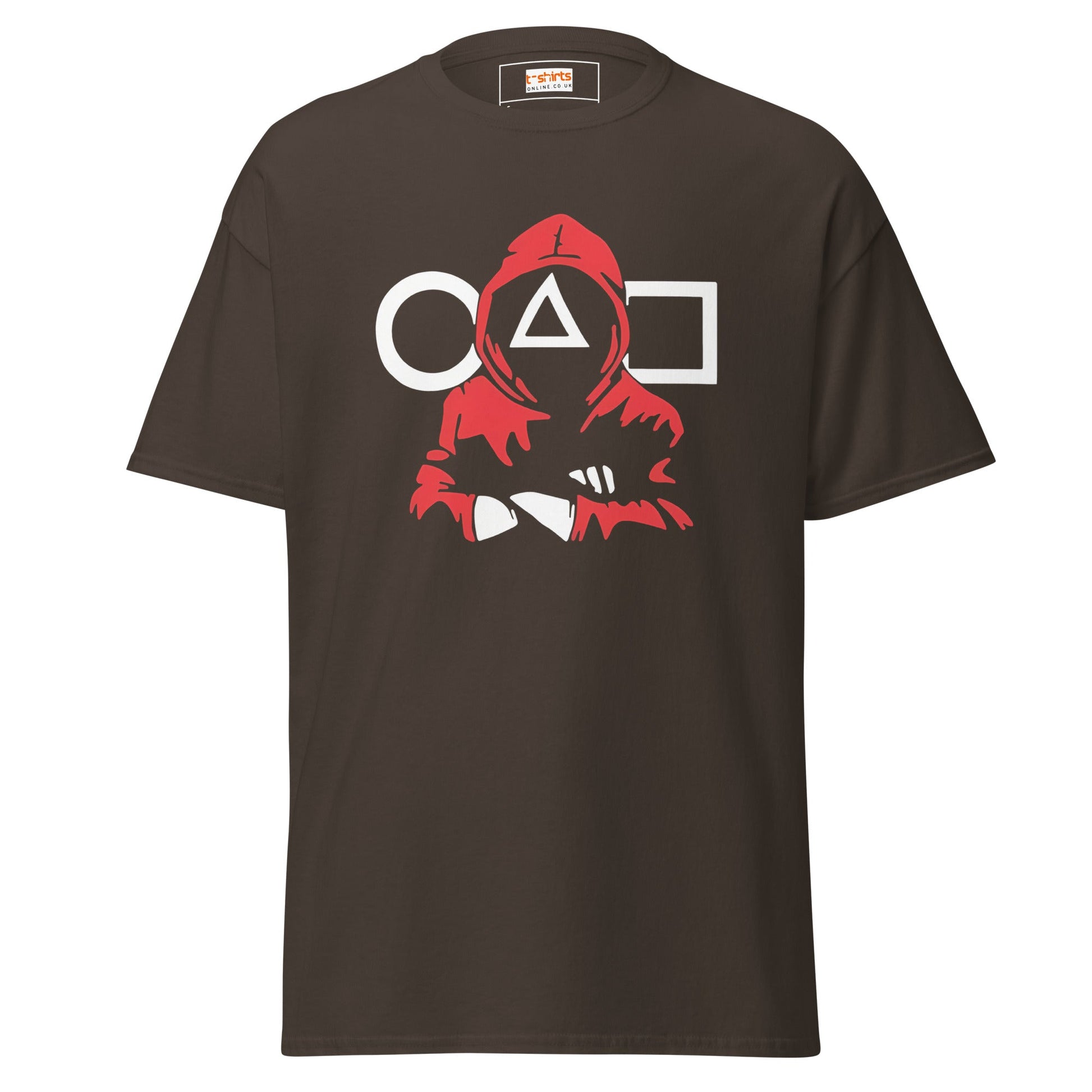 Squid Games T-Shirt | TV T-Shirts - Dark Chocolate - T-Shirts Online