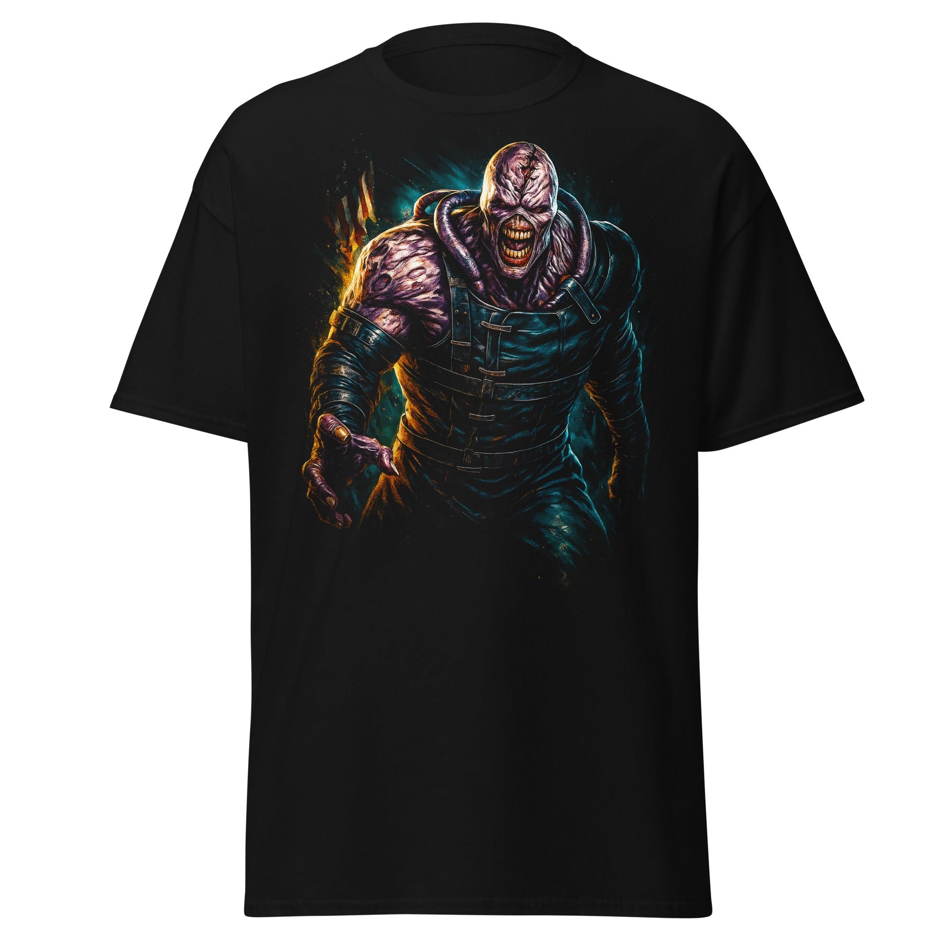 Stalker Monster Pixel Art T-Shirt - Urban Threat Tee - S - T-Shirts Online