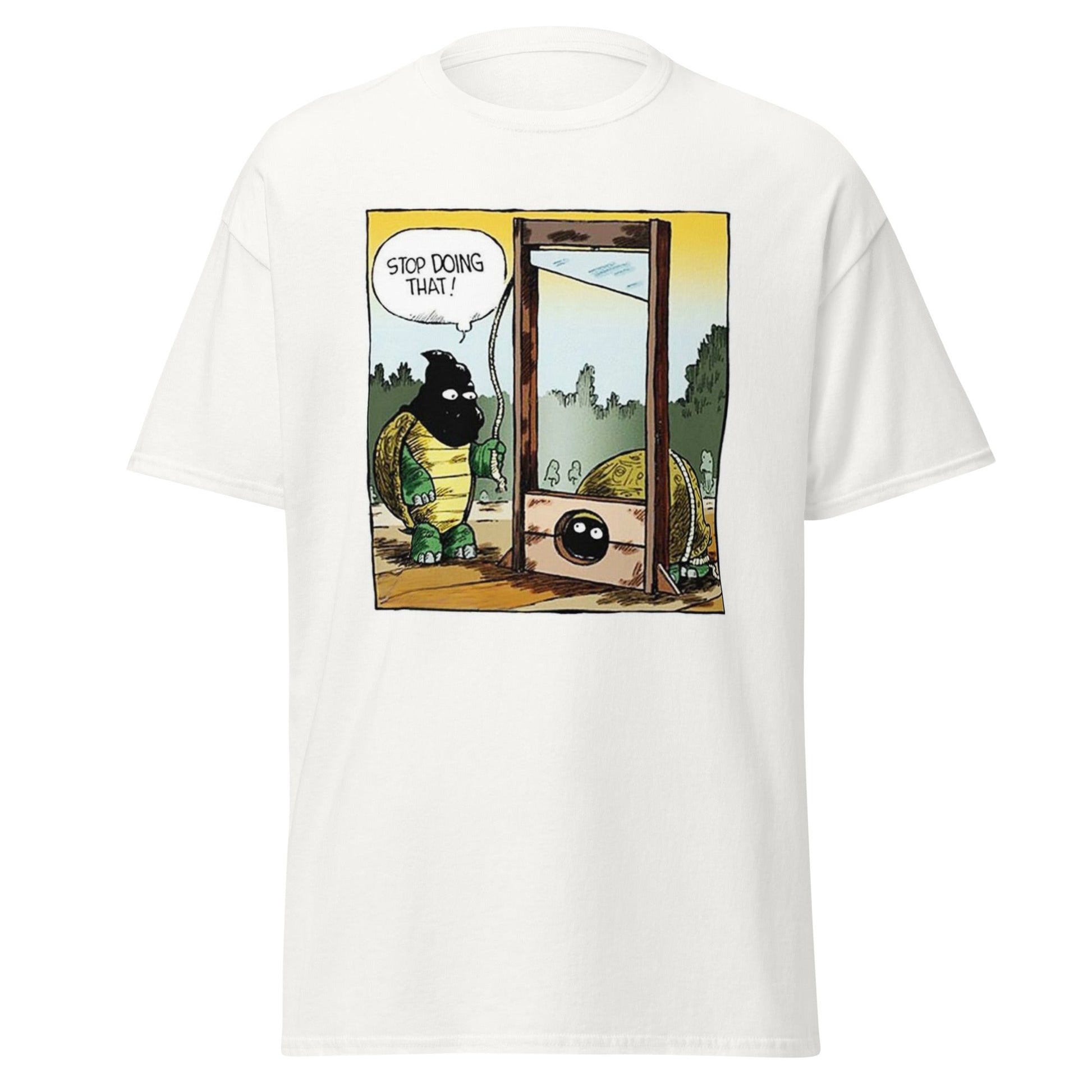 Stop Doing That | Meme T-Shirt - White - T-Shirts Online