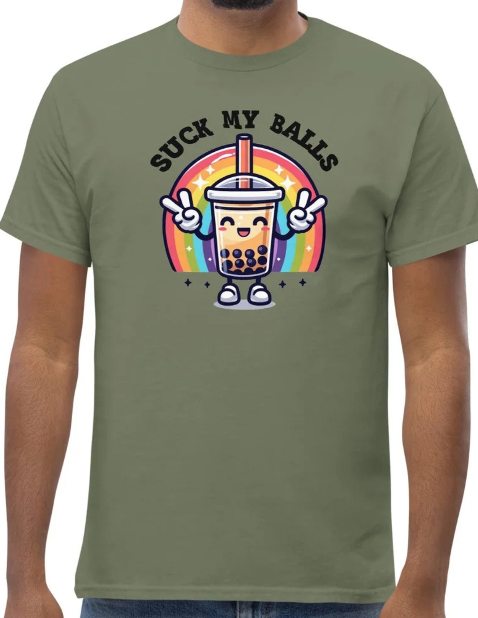 Suck My Balls| T-Shirt - Cardinal - T-Shirts Online