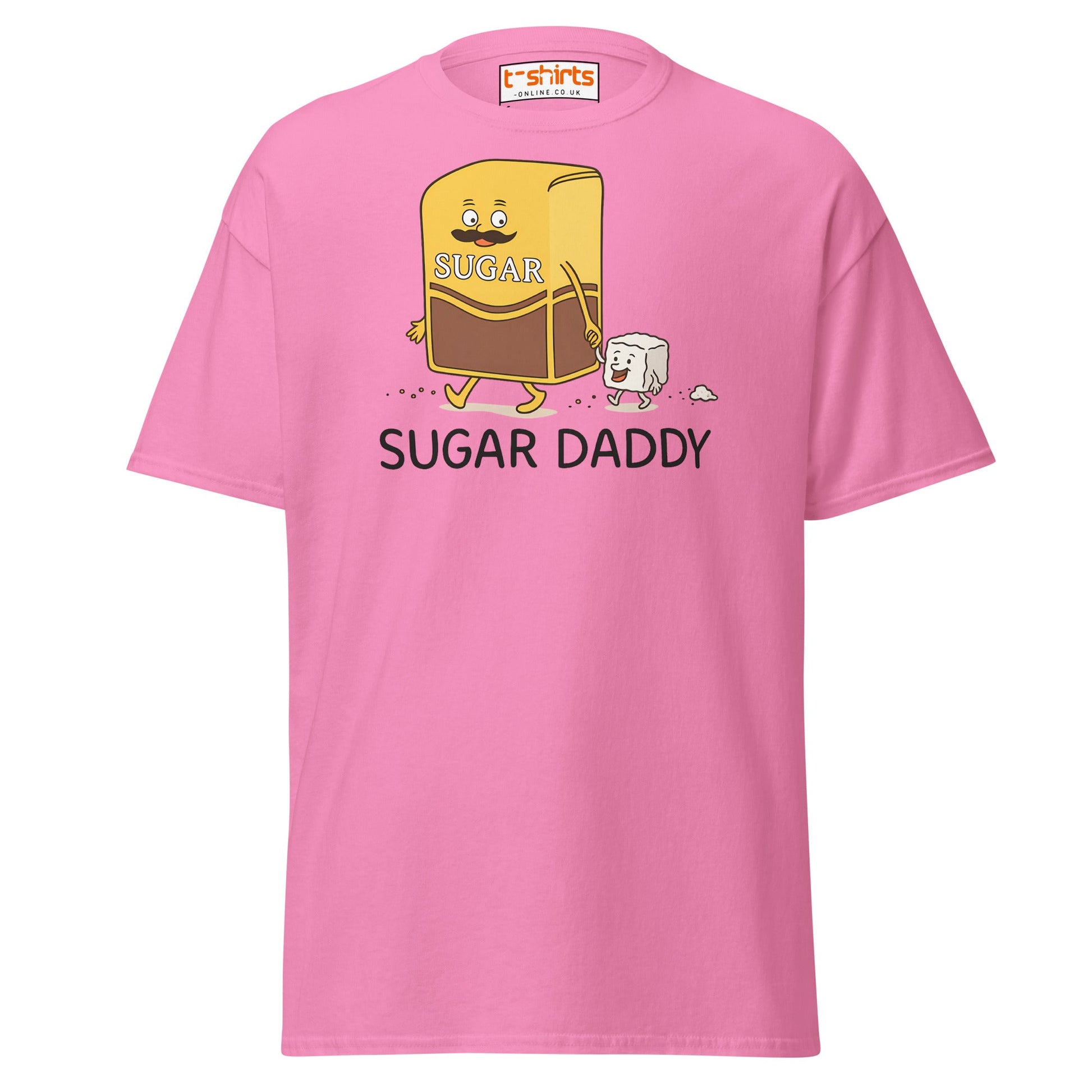 Sugar Daddy Funny Cartoon T-Shirt – Sweet Pun Tee - Azalea - T-Shirts Online