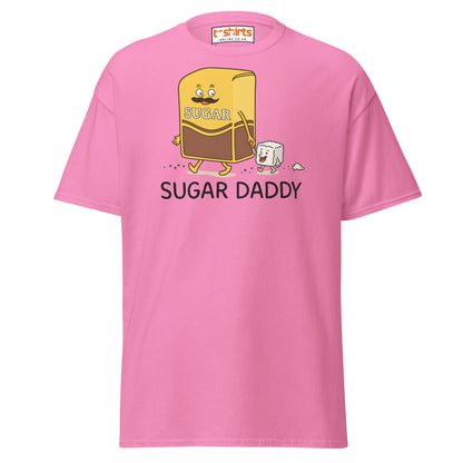Sugar Daddy Funny Cartoon T-Shirt – Sweet Pun Tee - Azalea - T-Shirts Online