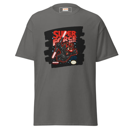 Super Force Bros | Movie Gaming T-Shirt - Charcoal - T-Shirts Online