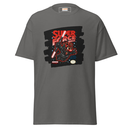 Super Force Bros | Movie Gaming T-Shirt - Charcoal - T-Shirts Online