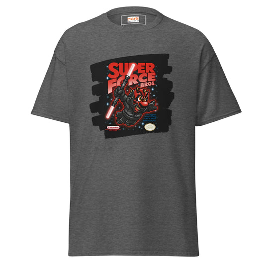 Super Force Bros | Movie Gaming T-Shirt - Dark Heather - T-Shirts Online
