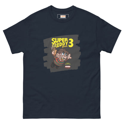 Super Freddie 3 | Mashup Gamer Movie T-Shirt - Navy - T-Shirts Online