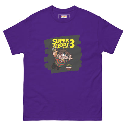 Super Freddie 3 | Mashup Gamer Movie T-Shirt - Purple - T-Shirts Online