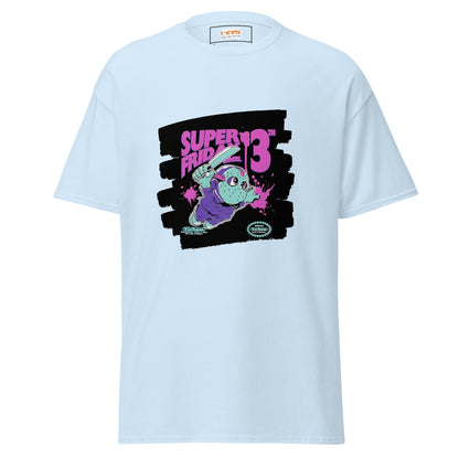 Super Friday 13th | Mashup Gamer Horror T-Shirt - Light Blue - T-Shirts Online