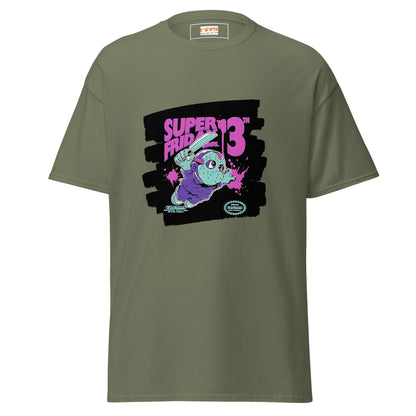 Super Friday 13th | Mashup Gamer Horror T-Shirt - Military Green - T-Shirts Online