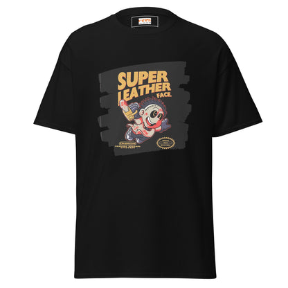 Super Leatherface | Movie Mashup T-Shirt - Black - T-Shirts Online