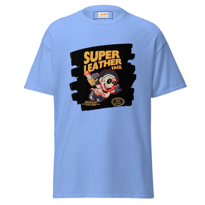 Super Leatherface | Movie Mashup T-Shirt - Carolina Blue - T-Shirts Online