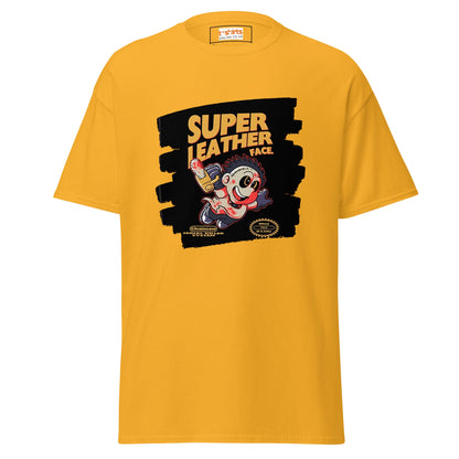 Super Leatherface | Movie Mashup T-Shirt - Gold - T-Shirts Online