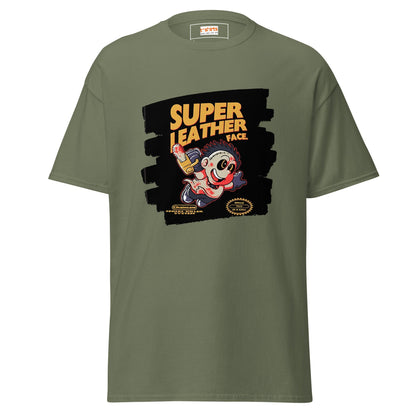 Super Leatherface | Movie Mashup T-Shirt - Military Green - T-Shirts Online