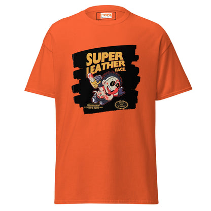 Super Leatherface | Movie Mashup T-Shirt - Orange - T-Shirts Online