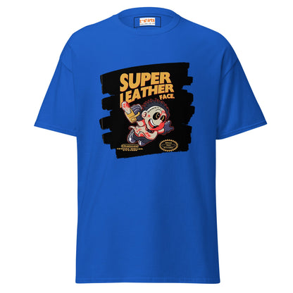 Super Leatherface | Movie Mashup T-Shirt - Royal - T-Shirts Online