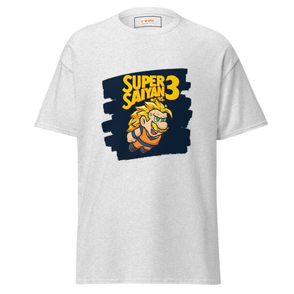 Super Saiyan Bros | Mashup Gaming Anime T-Shirt - Ash - T-Shirts Online
