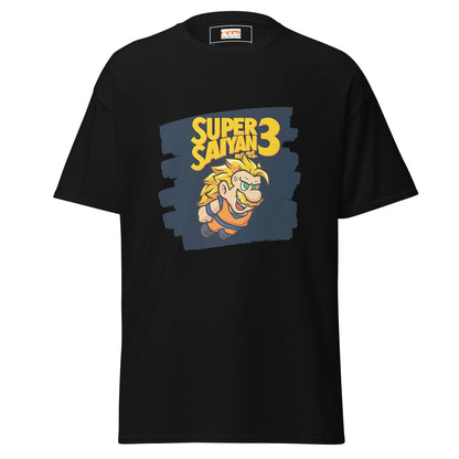 Super Saiyan Bros | Mashup Gaming Anime T-Shirt - Black - T-Shirts Online