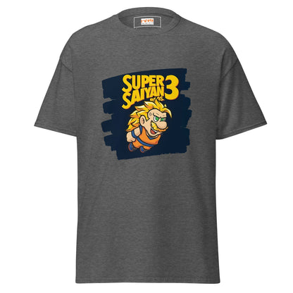 Super Saiyan Bros | Mashup Gaming Anime T-Shirt - Dark Heather - T-Shirts Online