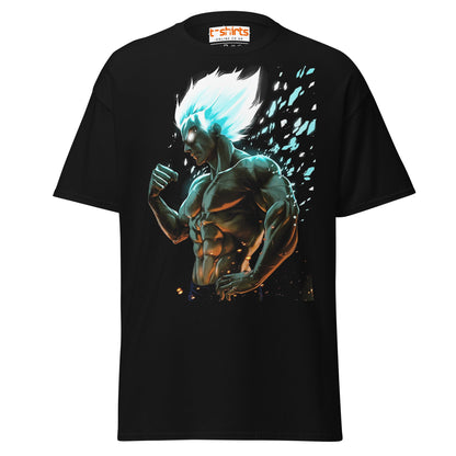Super Saiyan Parody T-Shirt | Anime Power Mode Tee - Black - T-Shirts Online