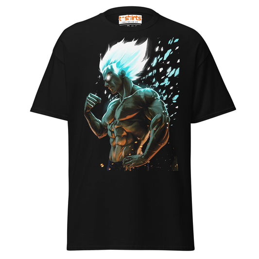 Super Saiyan Parody T-Shirt | Anime Power Mode Tee - Black - T-Shirts Online