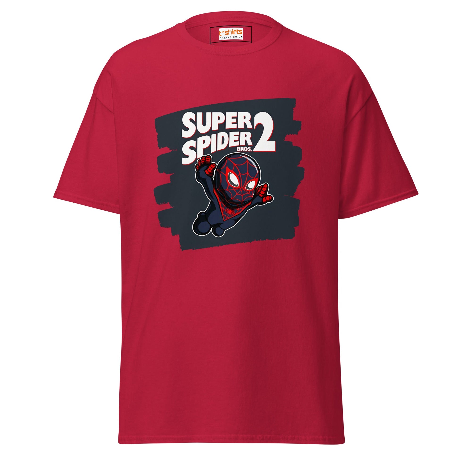 Super Spider Bros 2 | Movie Gaming T-Shirt - Cardinal - T-Shirts Online