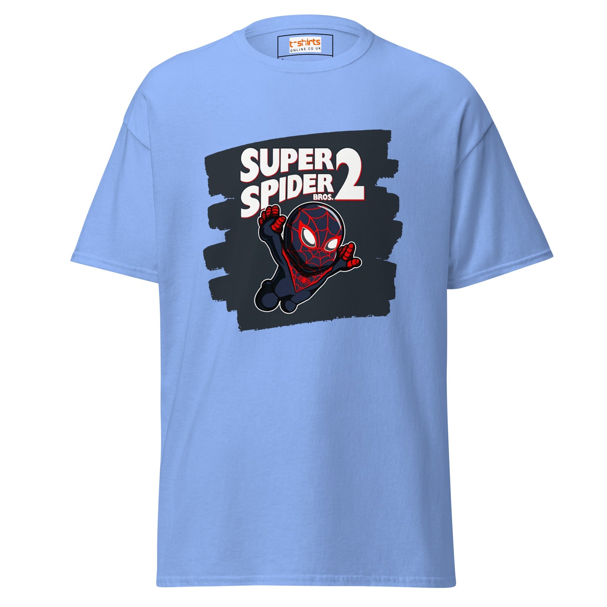Super Spider Bros 2 | Movie Gaming T-Shirt - Carolina Blue - T-Shirts Online