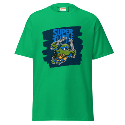 Super Turtle Bros | Gaming Movie T-Shirt - Irish Green - T-Shirts Online