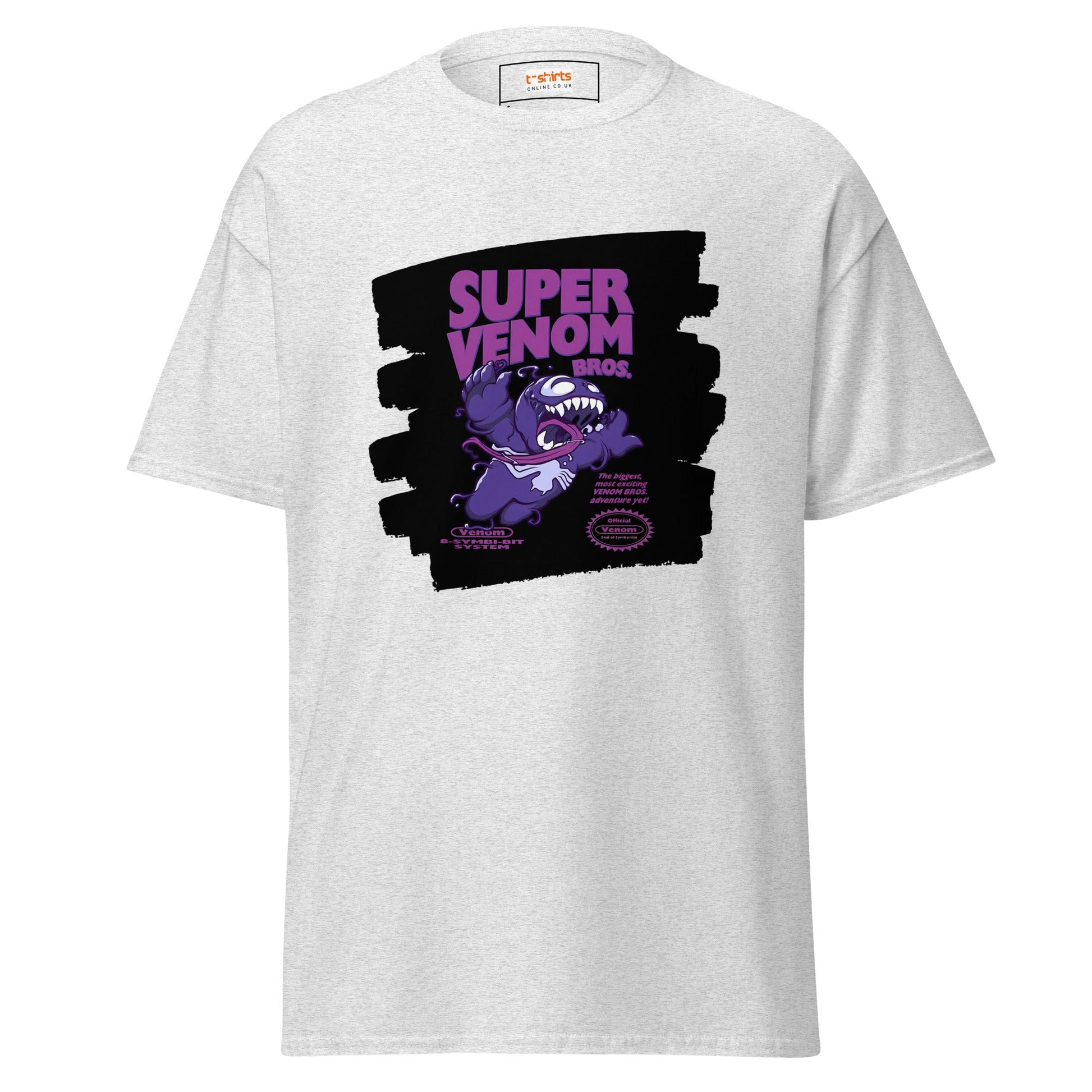 Super Venom Bros | Movie T-Shirt - Ash - T-Shirts Online