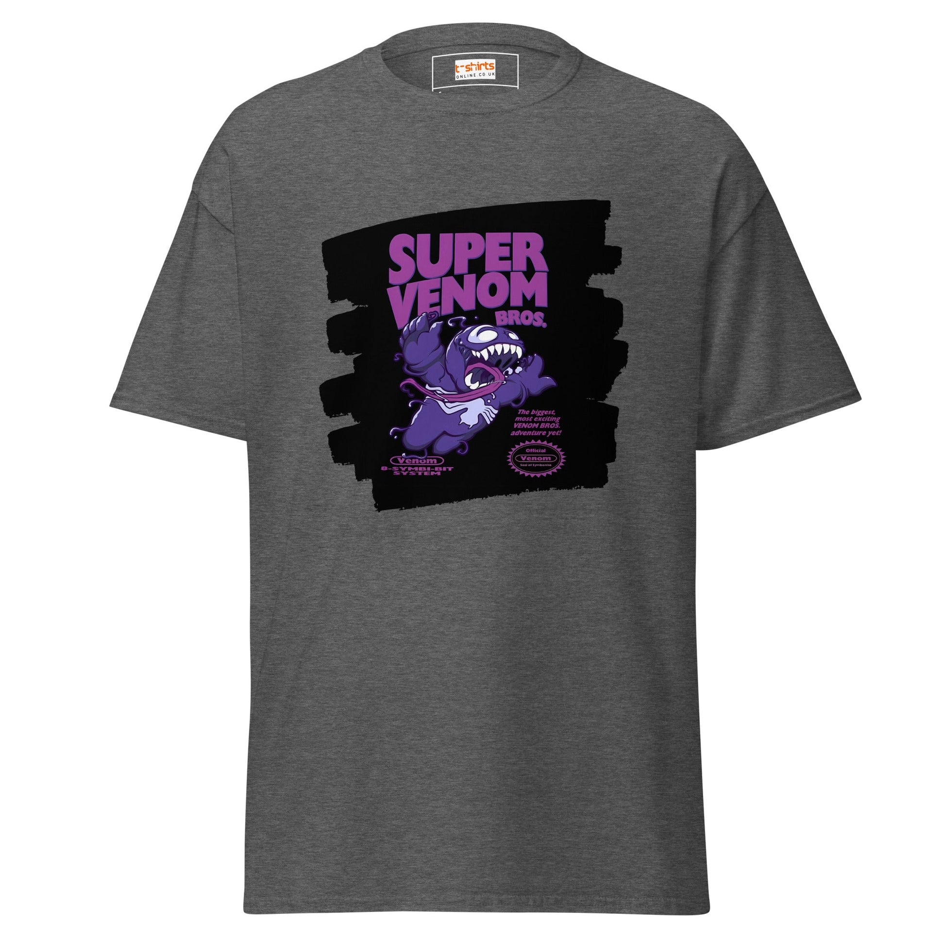 Super Venom Bros | Movie T-Shirt - Dark Heather - T-Shirts Online