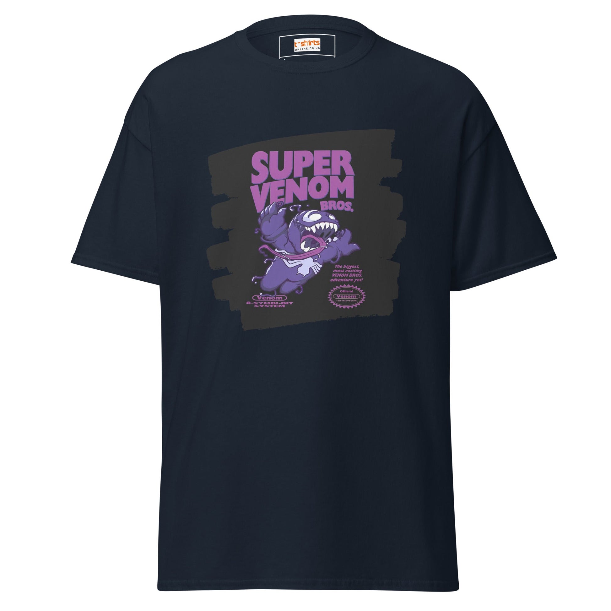 Super Venom Bros | Movie T-Shirt - Navy - T-Shirts Online