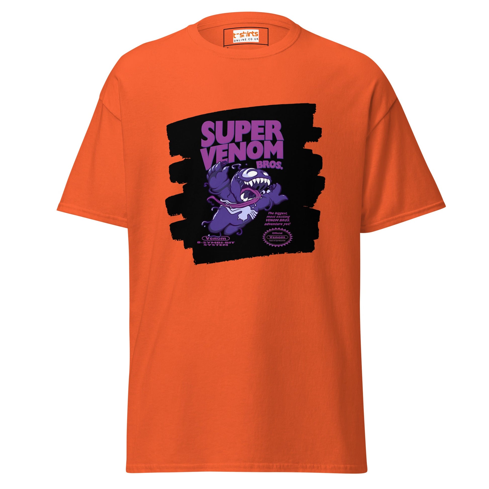 Super Venom Bros | Movie T-Shirt - Orange - T-Shirts Online