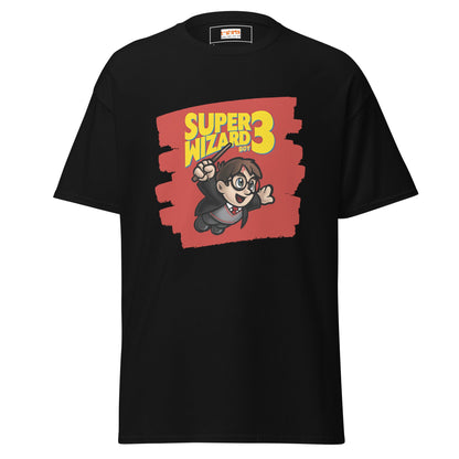 Super Wizard 3 | Mashup Gaming T-Shirt - Black - T-Shirts Online