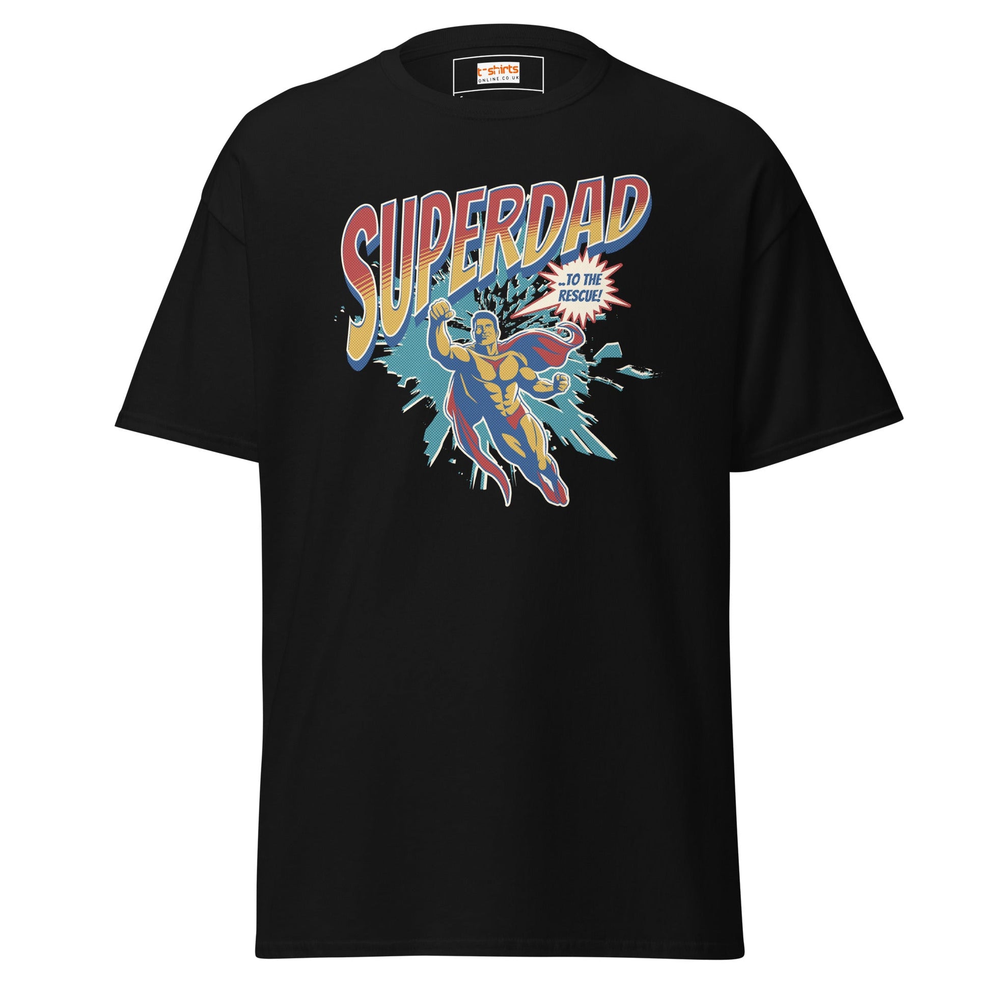 SuperDad T-Shirt | Father's Day T-Shirt - Black - T-Shirts Online