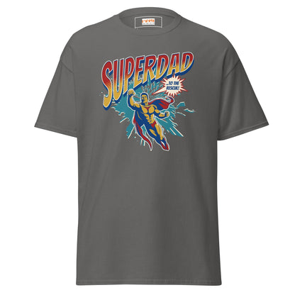 SuperDad T-Shirt | Father's Day T-Shirt - Charcoal - T-Shirts Online