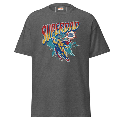 SuperDad T-Shirt | Father's Day T-Shirt - Dark Heather - T-Shirts Online