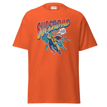 SuperDad T-Shirt | Father's Day T-Shirt - Orange - T-Shirts Online