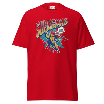 SuperDad T-Shirt | Father's Day T-Shirt - Red - T-Shirts Online