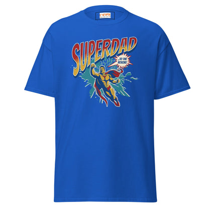 SuperDad T-Shirt | Father's Day T-Shirt - Royal - T-Shirts Online