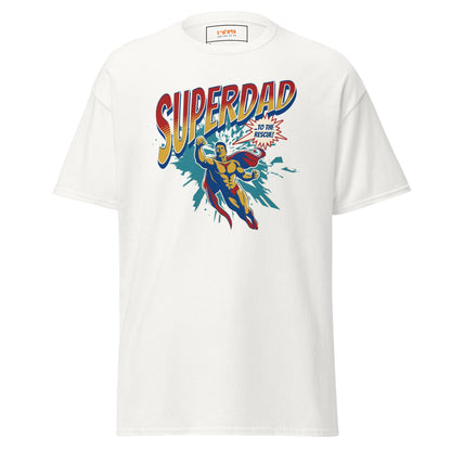 SuperDad T-Shirt | Father's Day T-Shirt - White - T-Shirts Online
