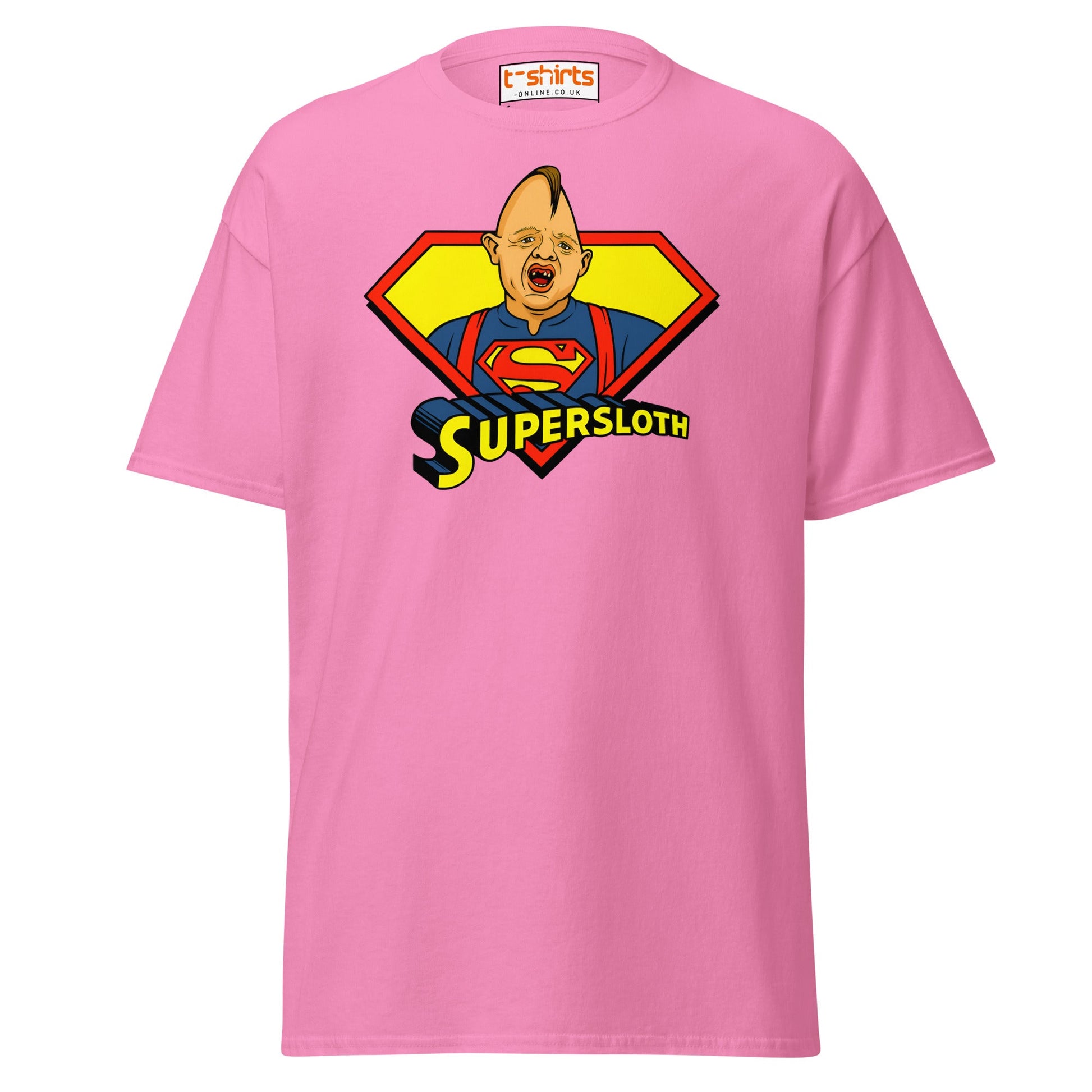 Supersloth Parody T-Shirt for Retro Movie Fans - Azalea - T-Shirts Online