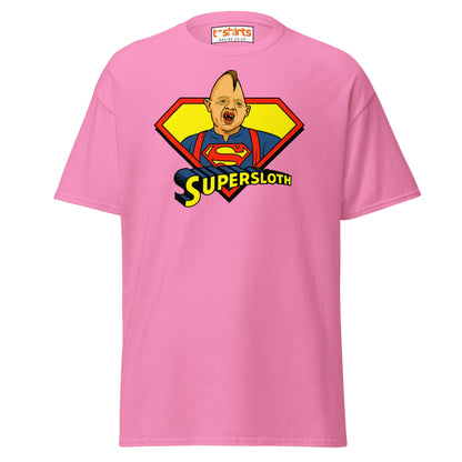 Supersloth Parody T-Shirt for Retro Movie Fans - Azalea - T-Shirts Online
