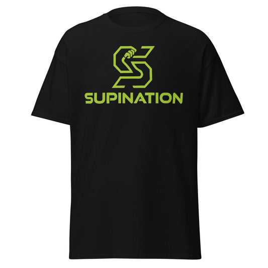 Supination Arm Wrestling T-Shirt - Pro Strength Tee - Black - T-Shirts Online
