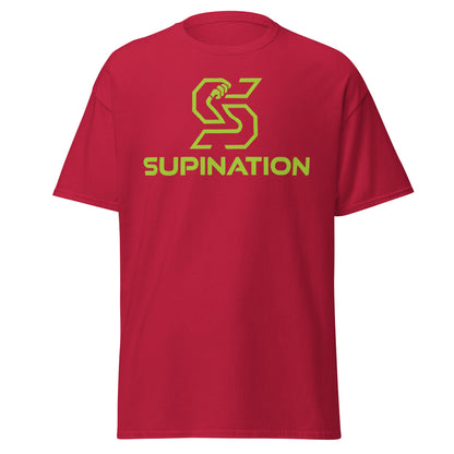 Supination Arm Wrestling T-Shirt - Pro Strength Tee - Cardinal - T-Shirts Online