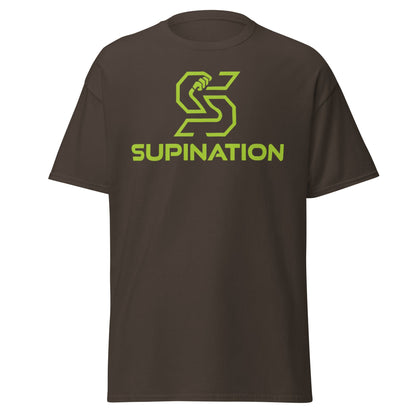 Supination Arm Wrestling T-Shirt - Pro Strength Tee - Dark Chocolate - T-Shirts Online