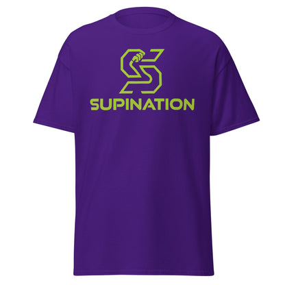 Supination Arm Wrestling T-Shirt - Pro Strength Tee - Purple - T-Shirts Online