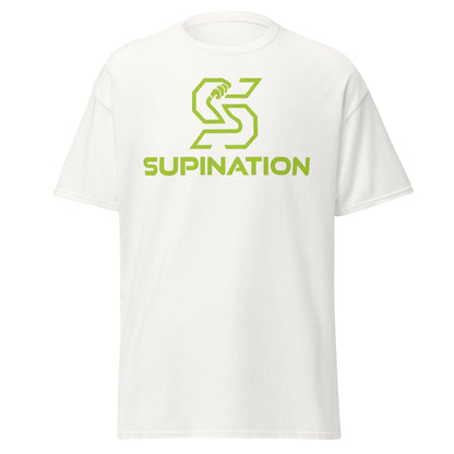 Supination Arm Wrestling T-Shirt - Pro Strength Tee - White - T-Shirts Online