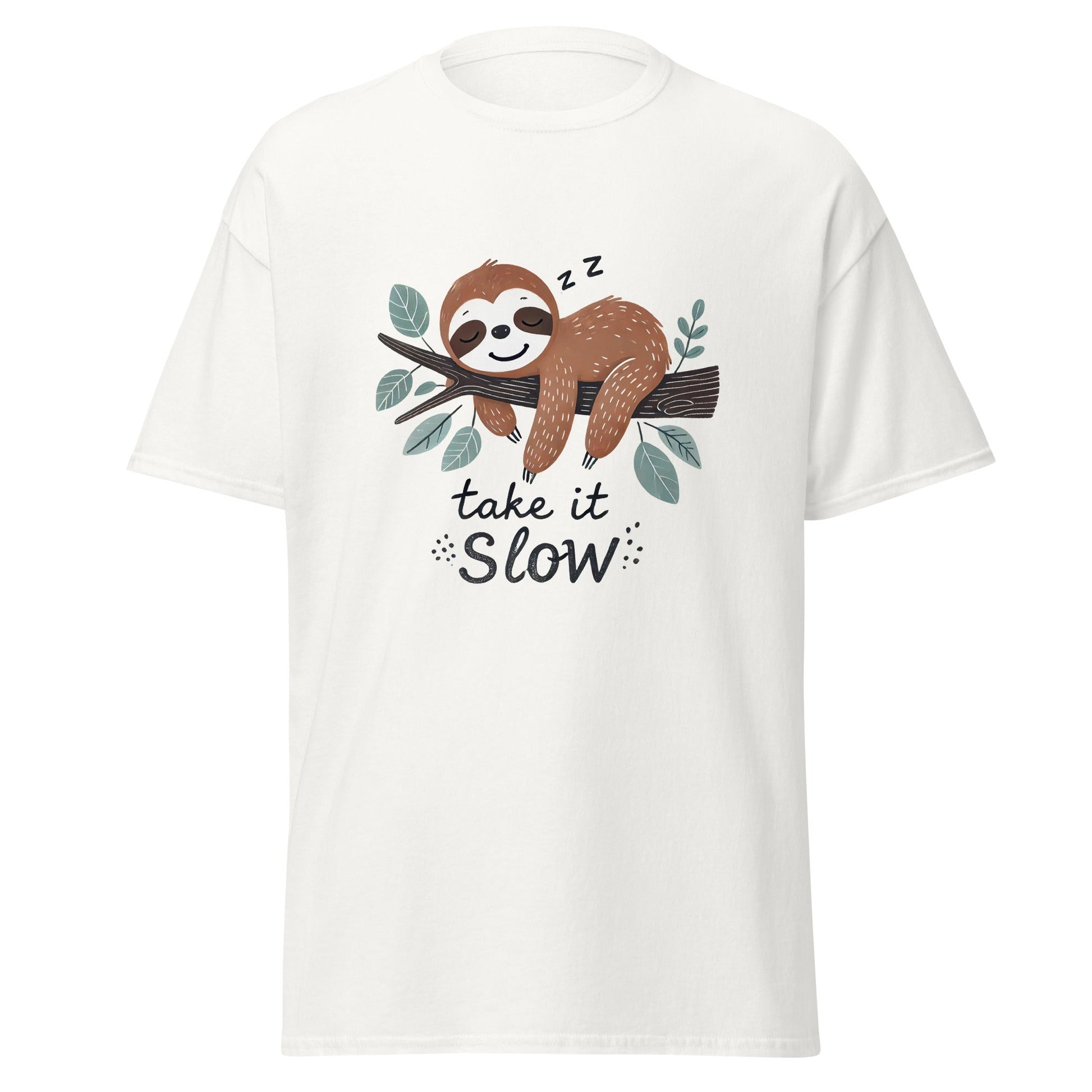 Take it Slow | Sloth T-Shirt - T-Shirts Online