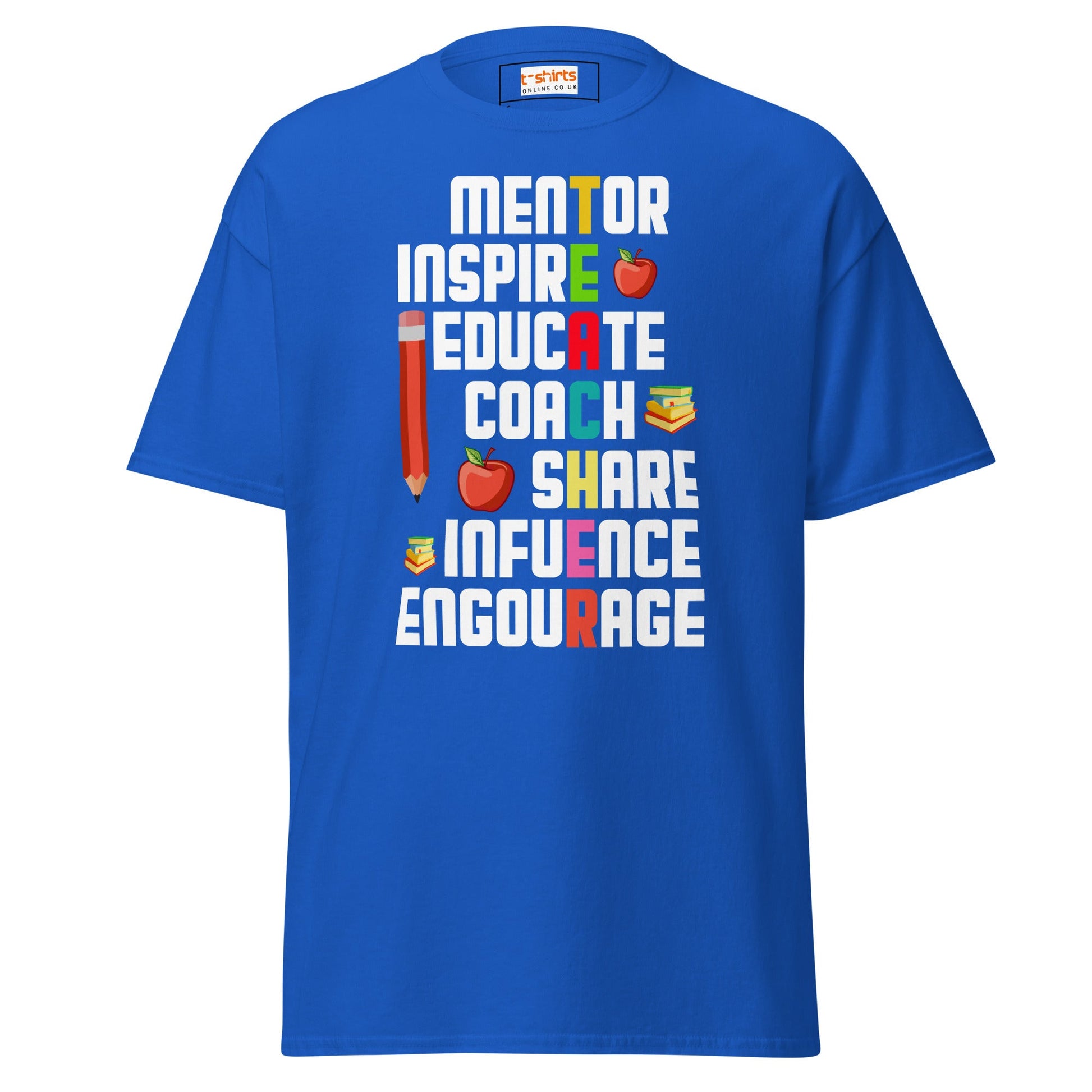 Teachers Day | Teacher T-Shirt - Royal - T-Shirts Online