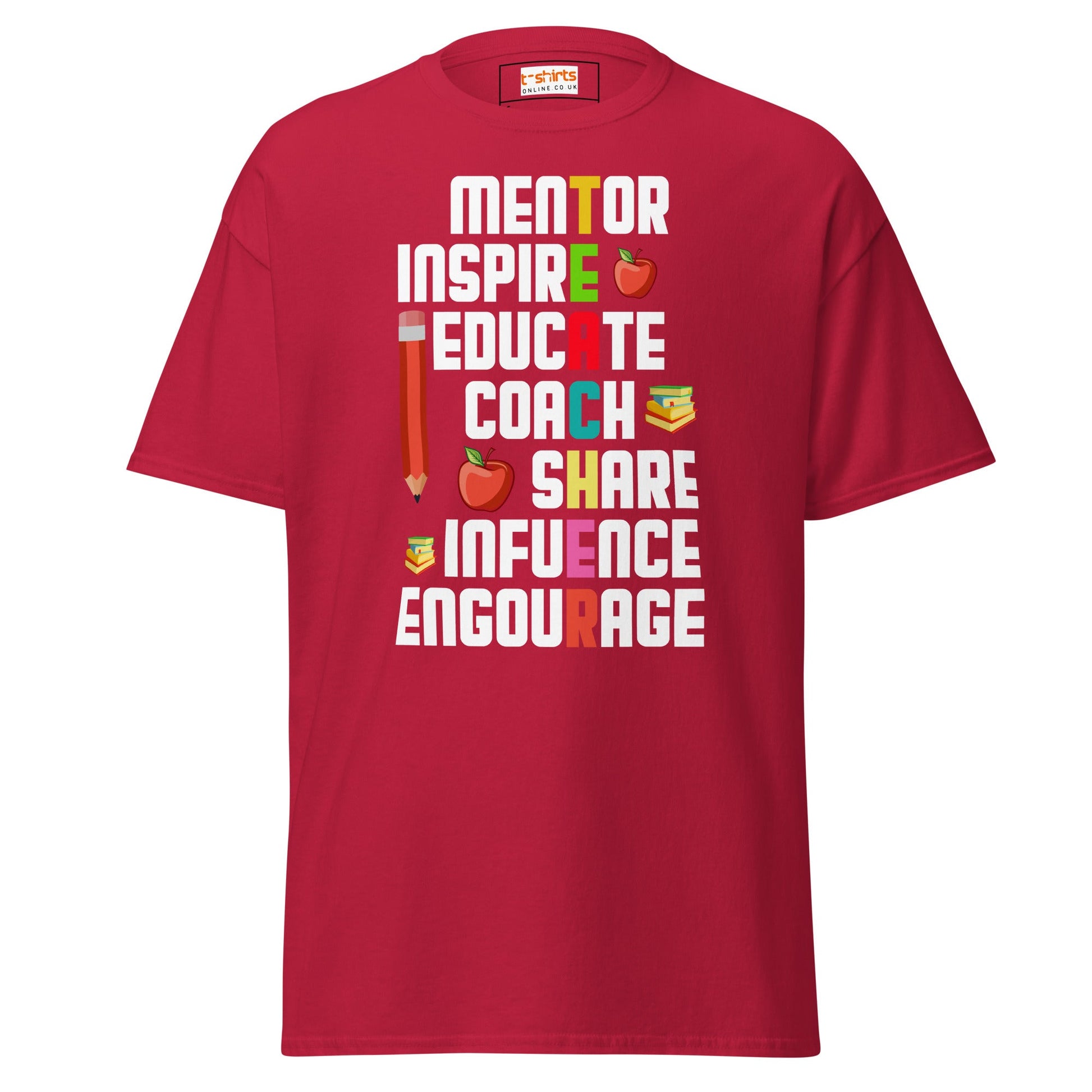 Teachers Day | Teacher T-Shirt - Cardinal - T-Shirts Online